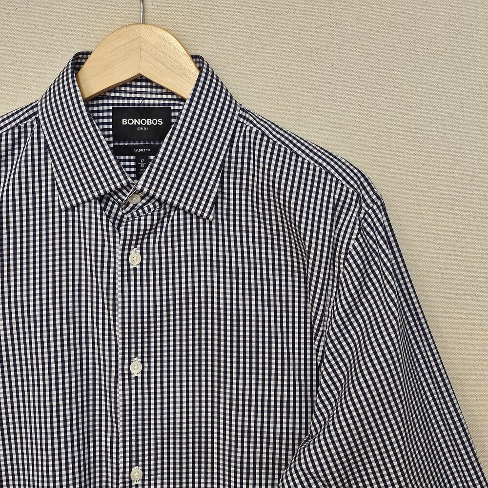 Bonobos Tailored Fit Stretch Button Down 17